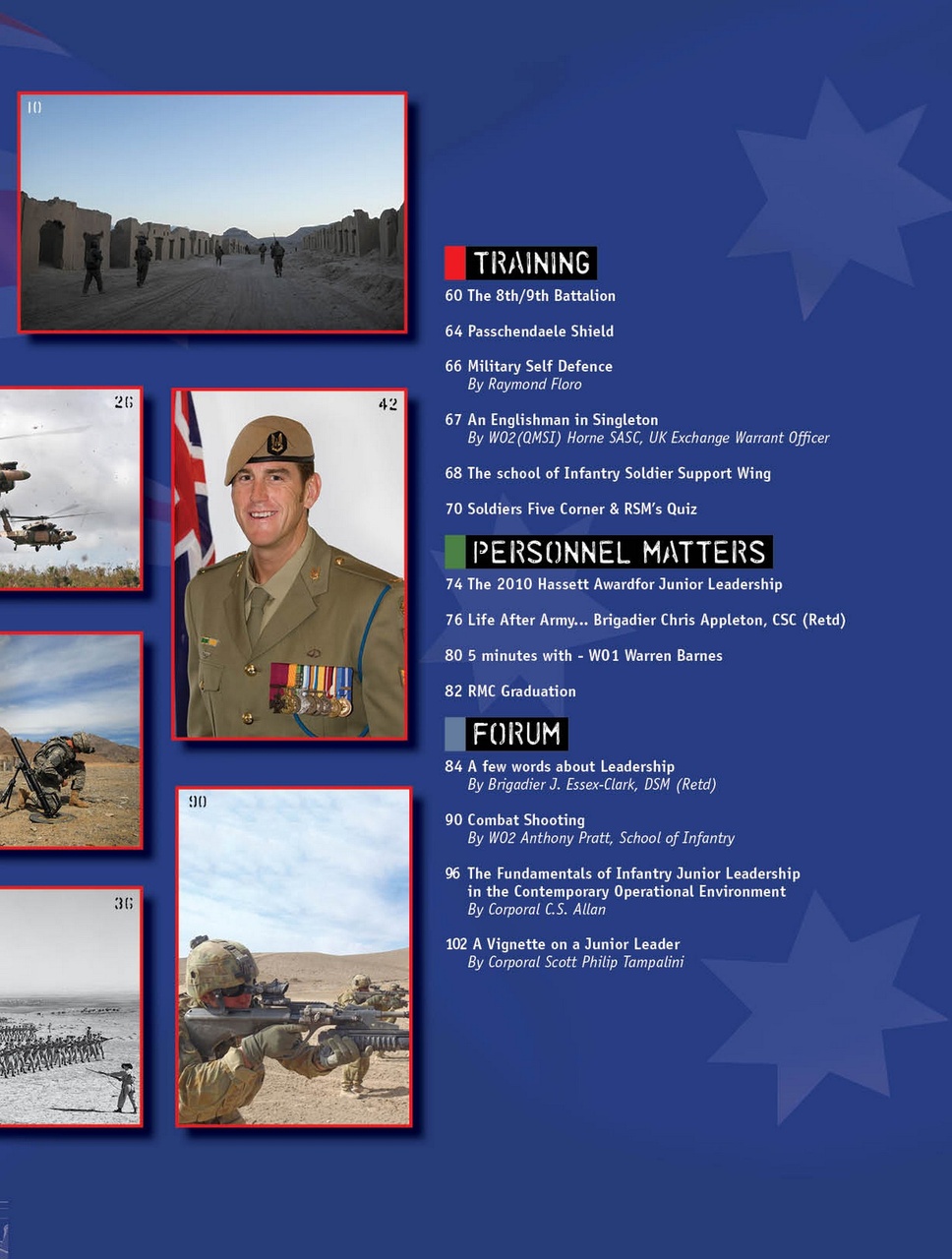 Australian Infantry Magazine Preview Pages