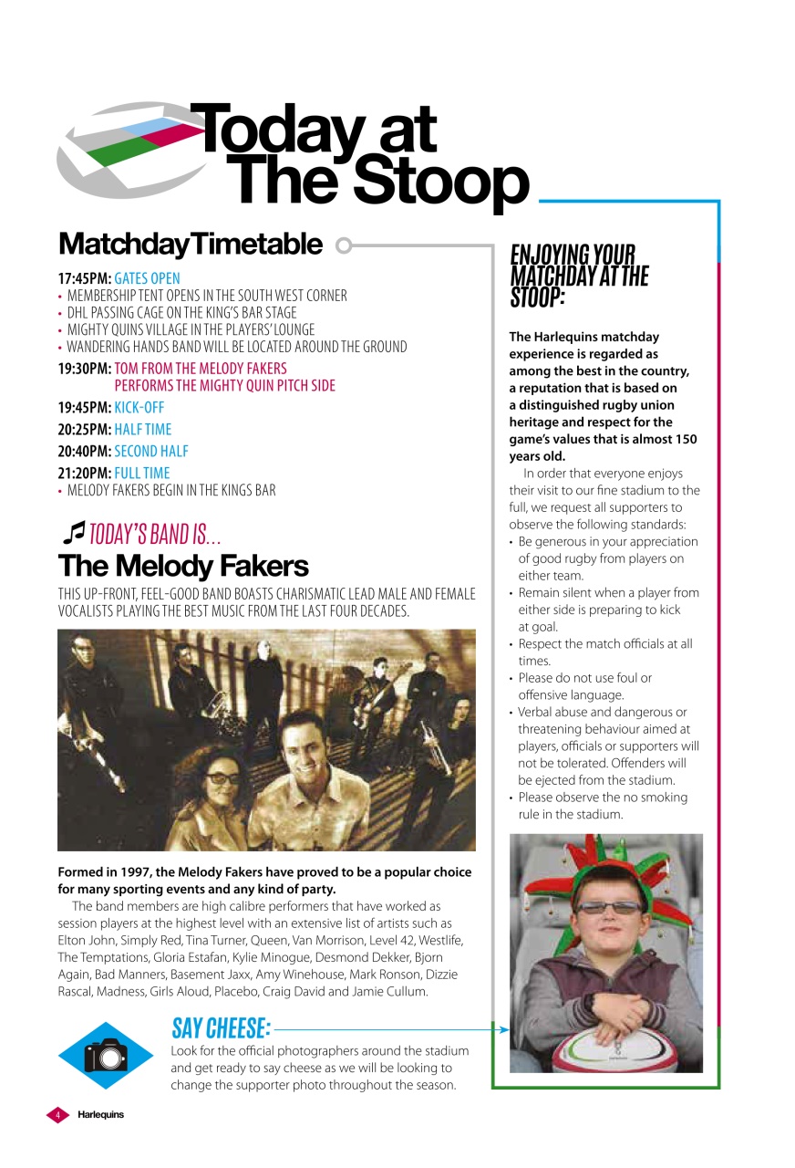 Harlequins Preview Pages