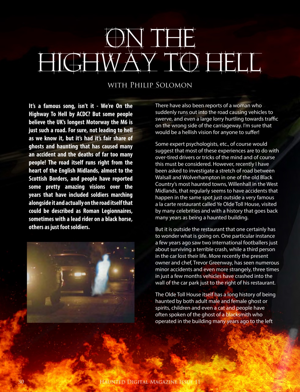 Haunted Magazine Preview Pages