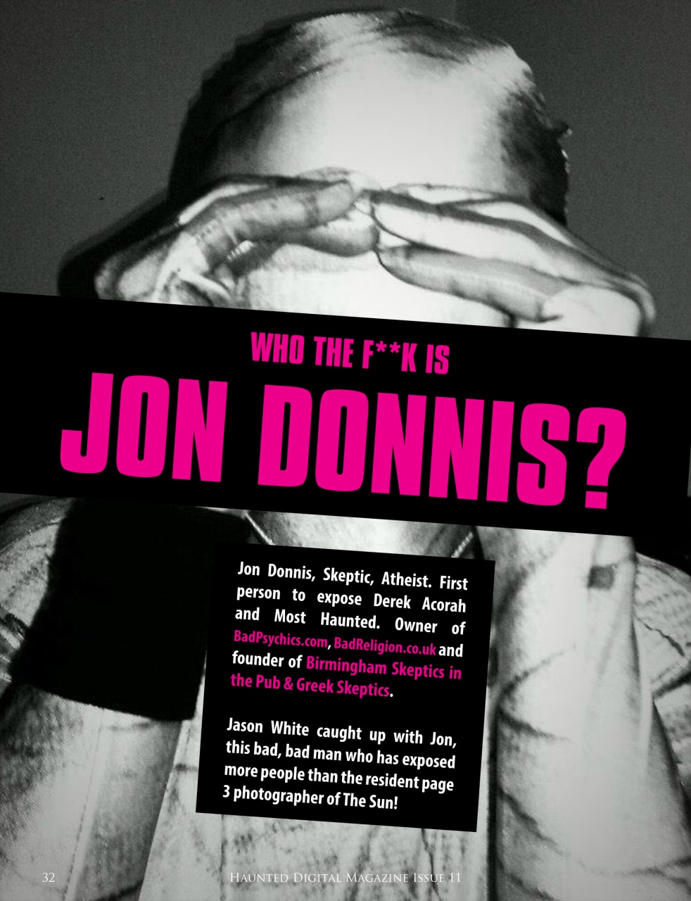 Haunted Magazine Preview Pages