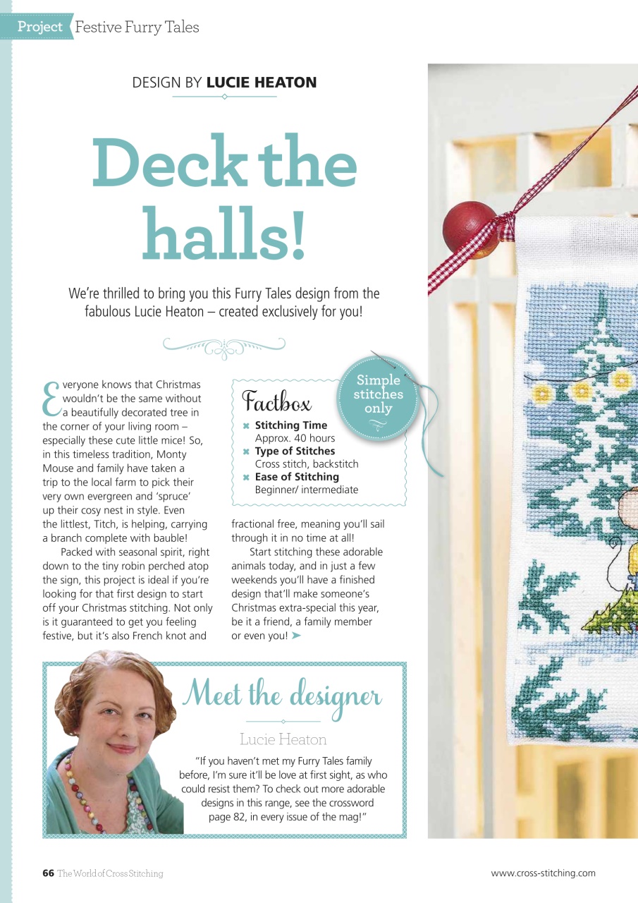 The World of Cross Stitching Preview Pages