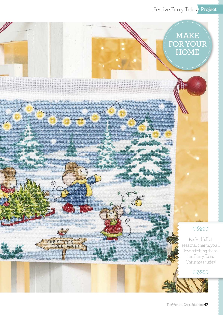 The World of Cross Stitching Preview Pages