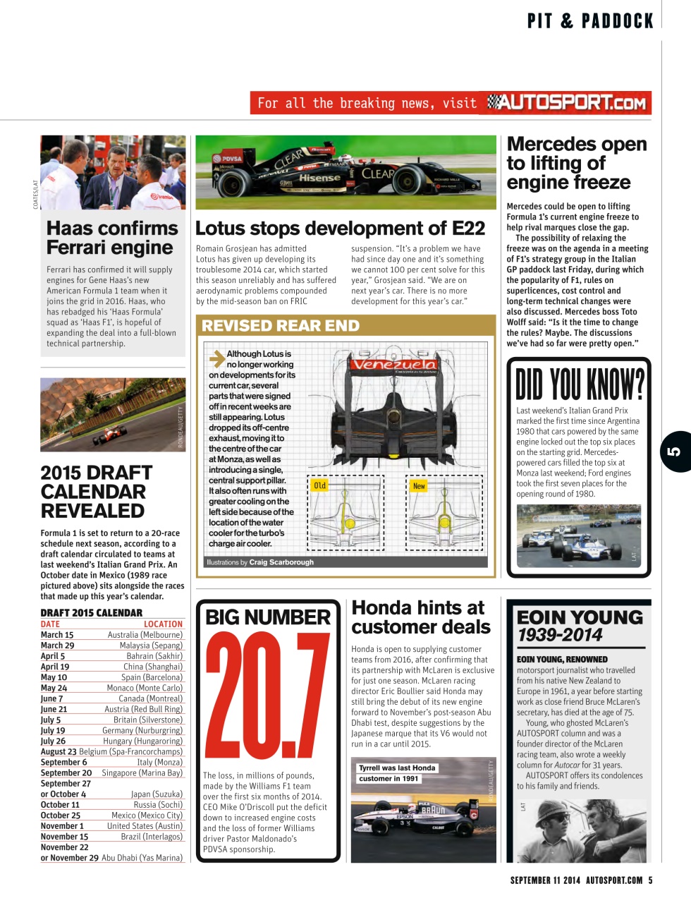 Autosport Preview Pages