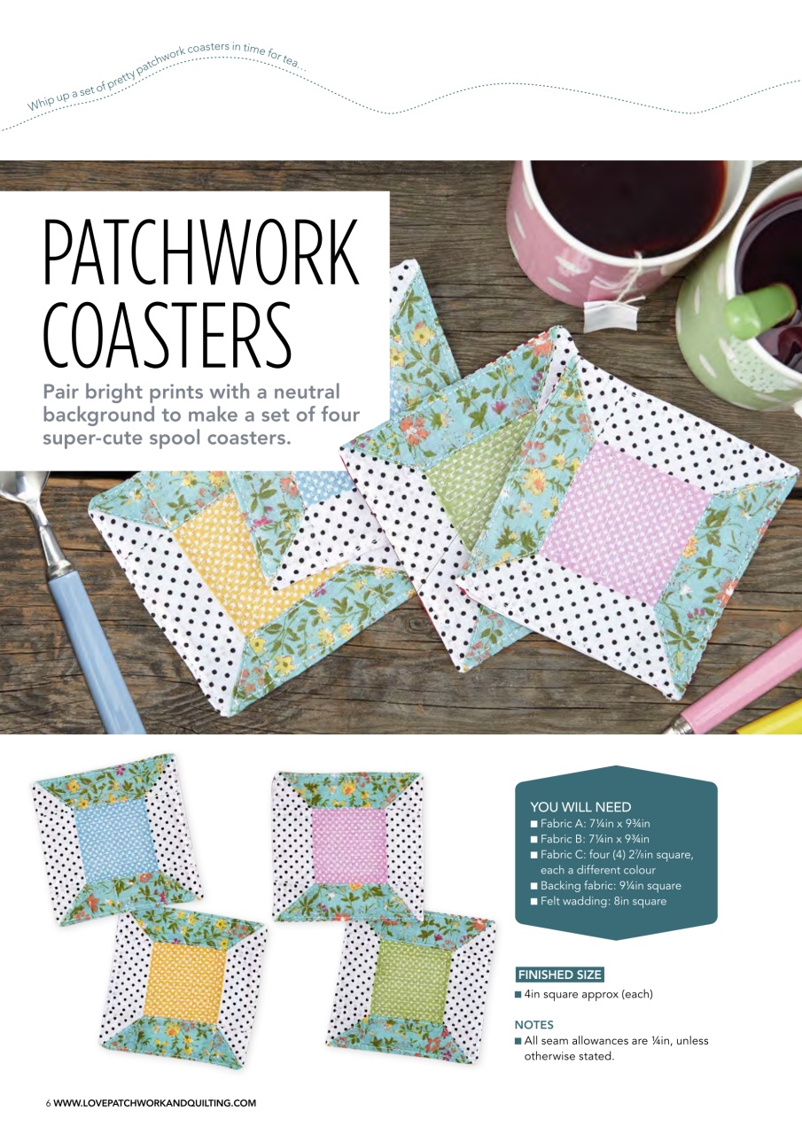 Love Patchwork & Quilting Preview Pages