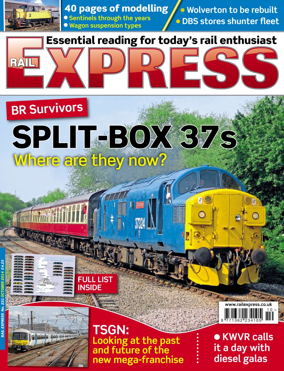 Rail Express Preview Pages