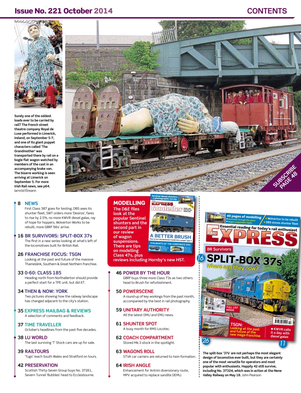Rail Express Preview Pages
