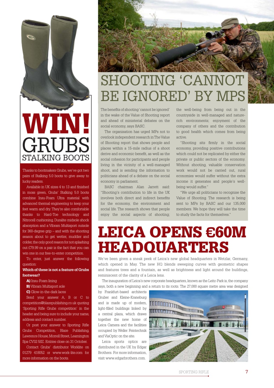 Sporting Rifle Preview Pages