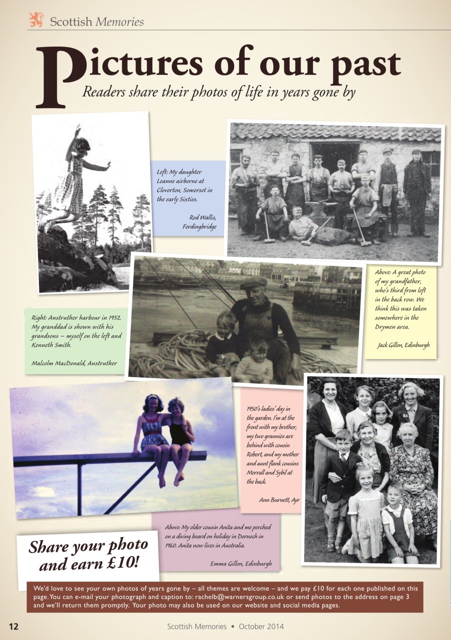 Scottish Memories Preview Pages
