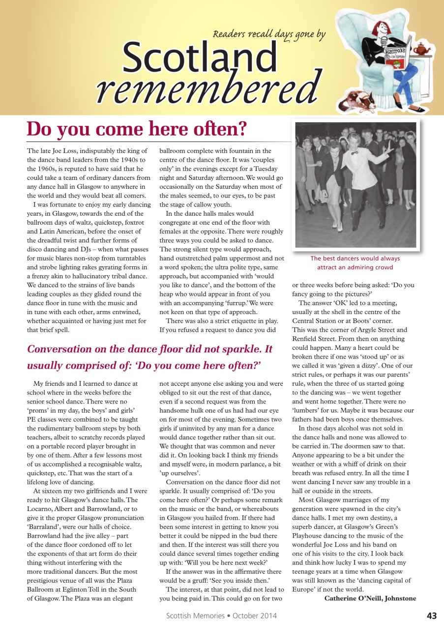 Scottish Memories Preview Pages