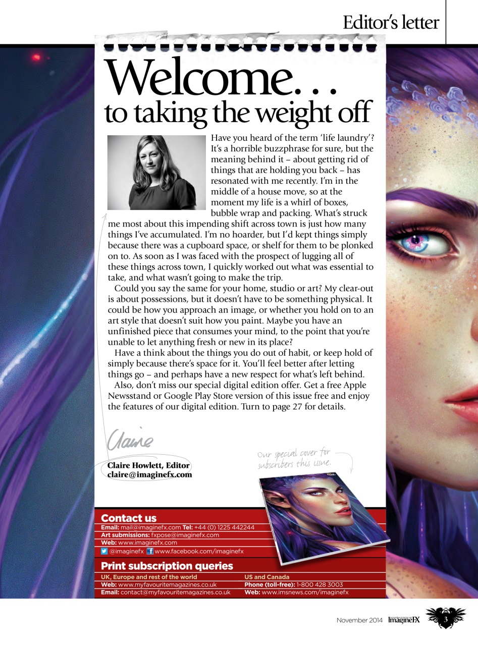 ImagineFX Preview Pages