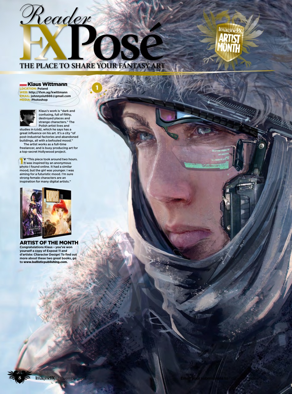 ImagineFX Preview Pages