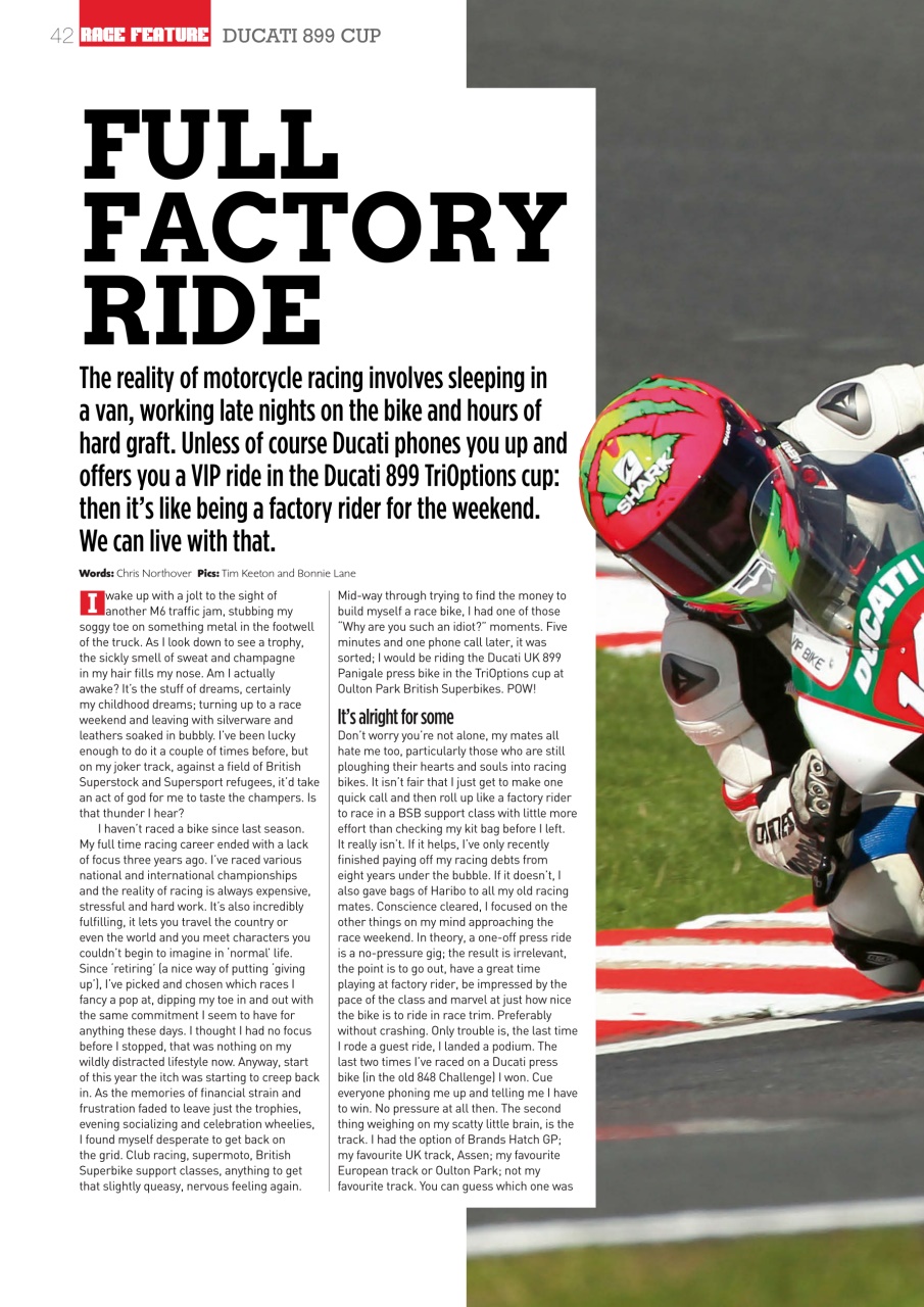 Superbike Magazine Preview Pages
