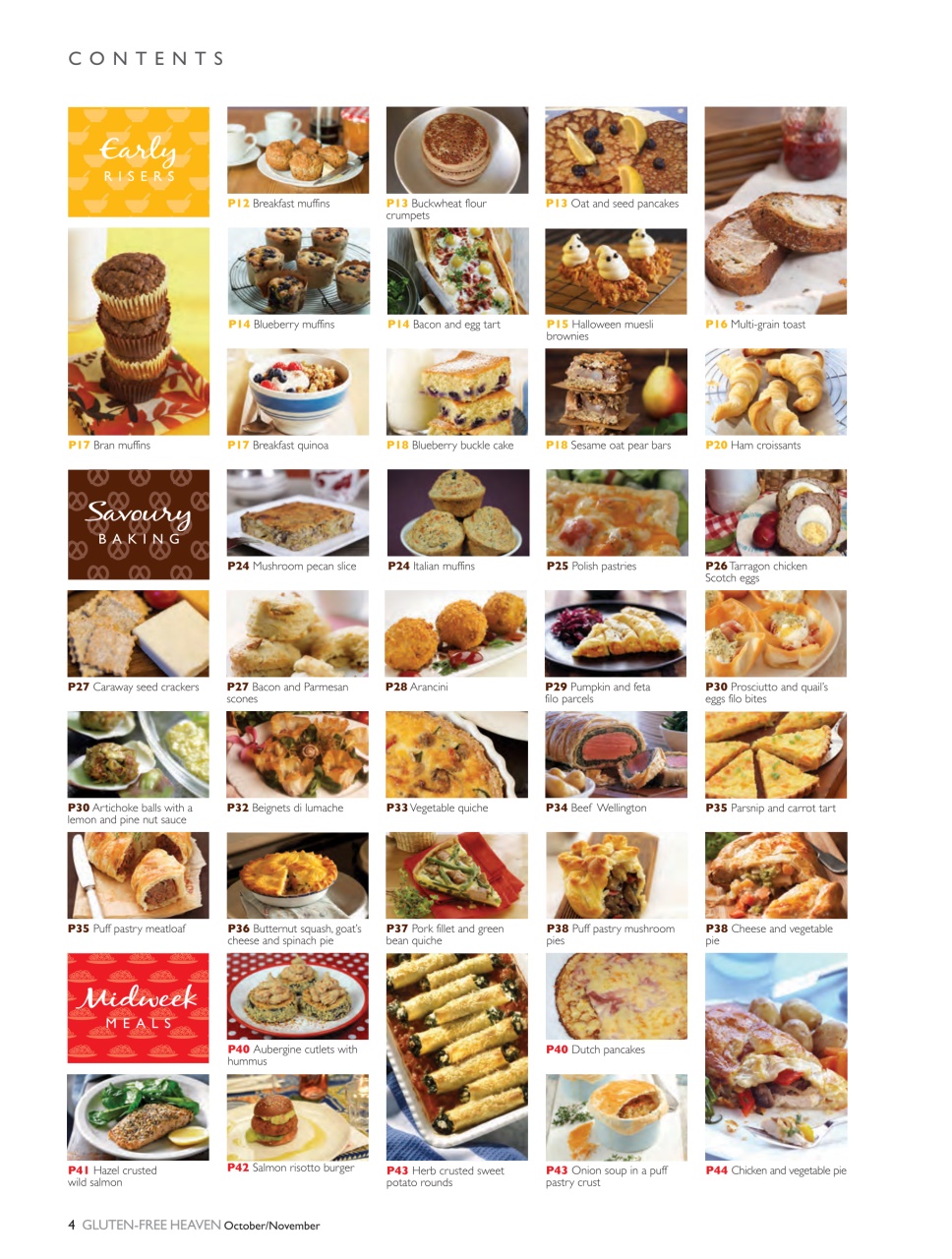 Gluten-Free Heaven Preview Pages