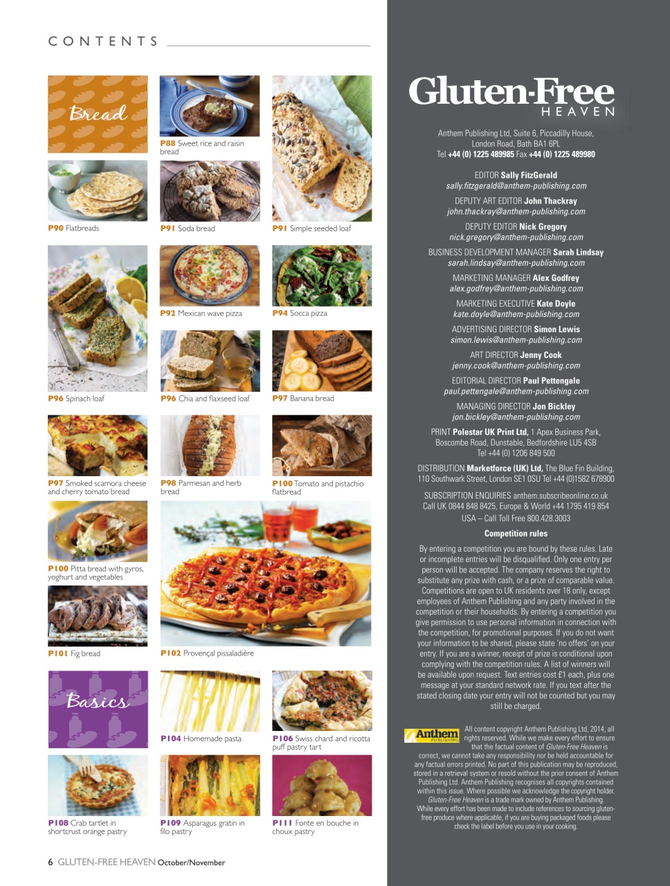 Gluten-Free Heaven Preview Pages