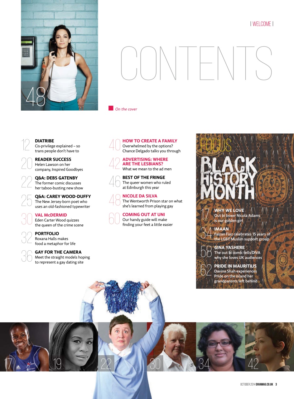 DIVA Magazine Preview Pages