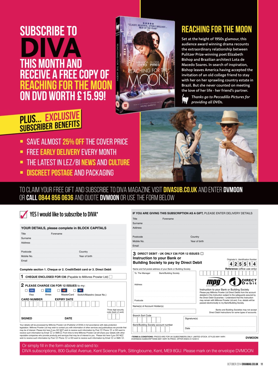 DIVA Magazine Preview Pages