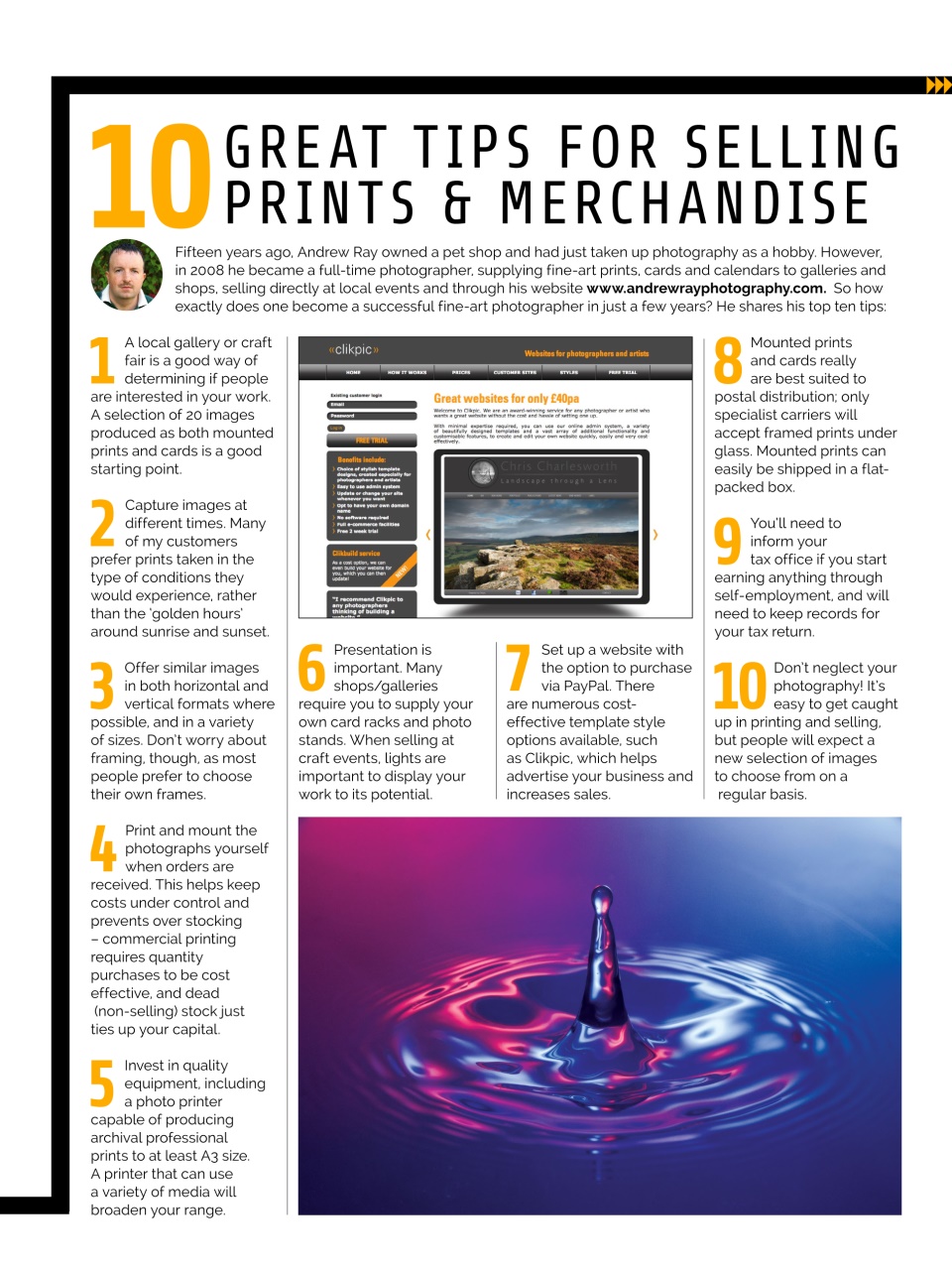 Photography Week Preview Pages