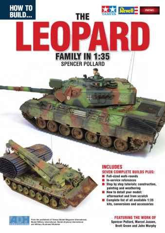 Modellers Reference Library issue How to Build Leopard Family in 1:35