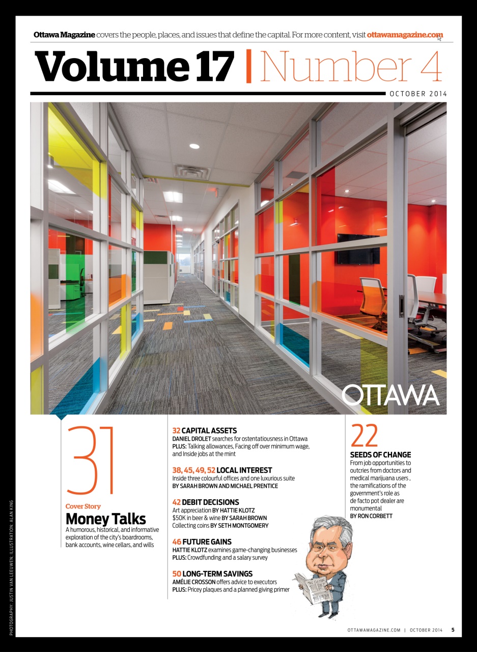 Ottawa Magazine Preview Pages