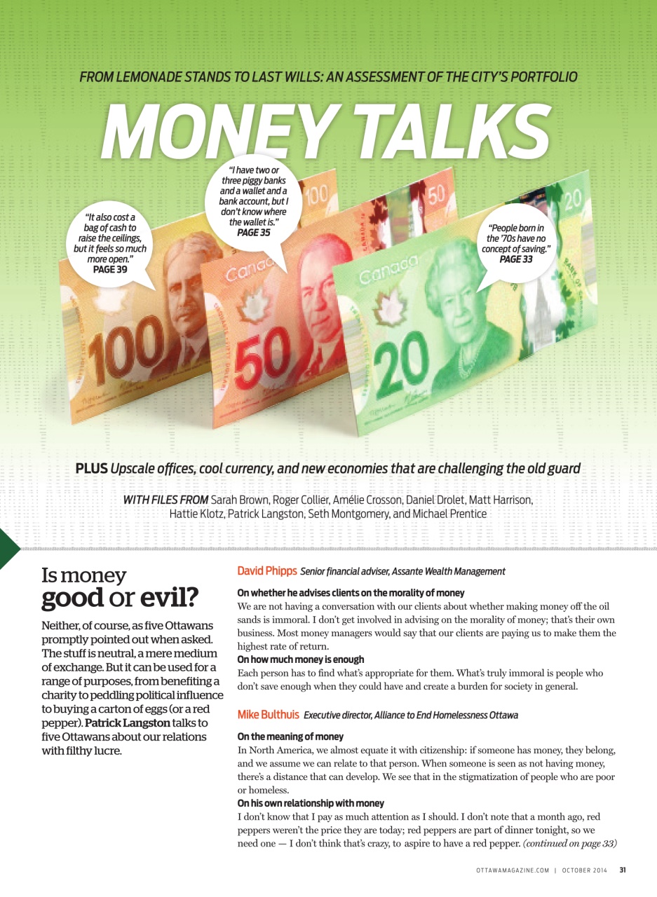 Ottawa Magazine Preview Pages