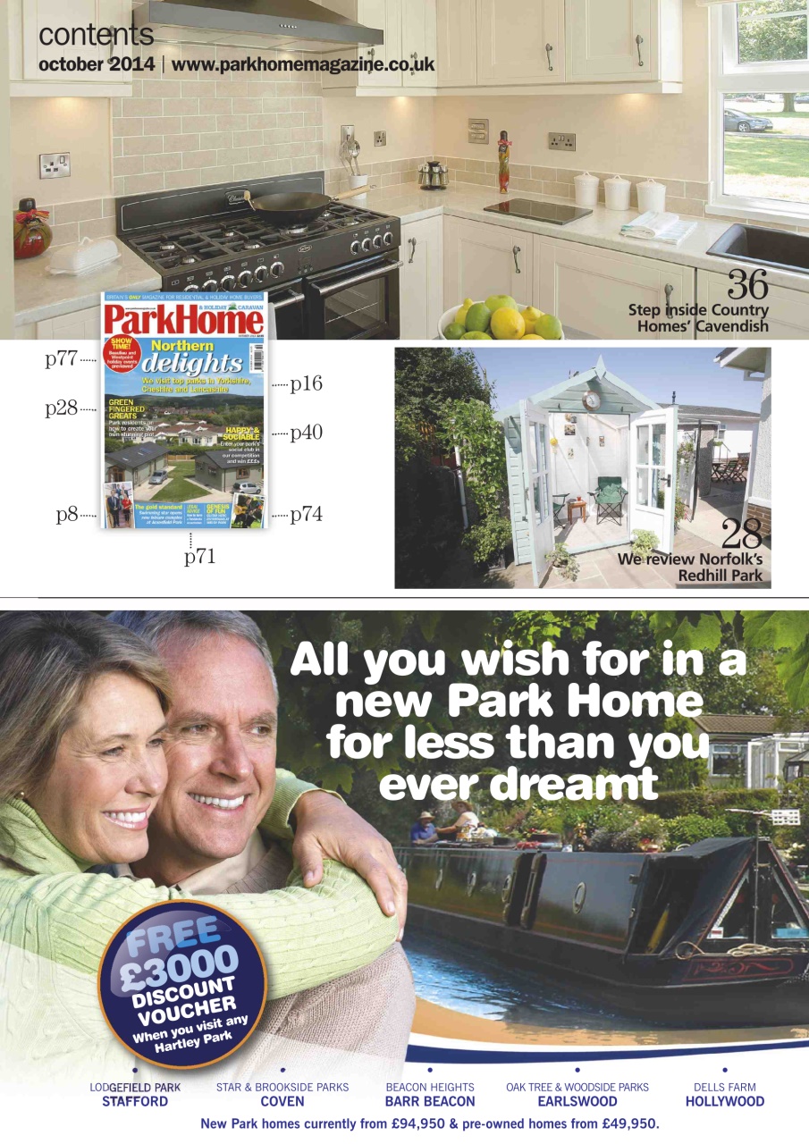 Park Home & Holiday Living Preview Pages