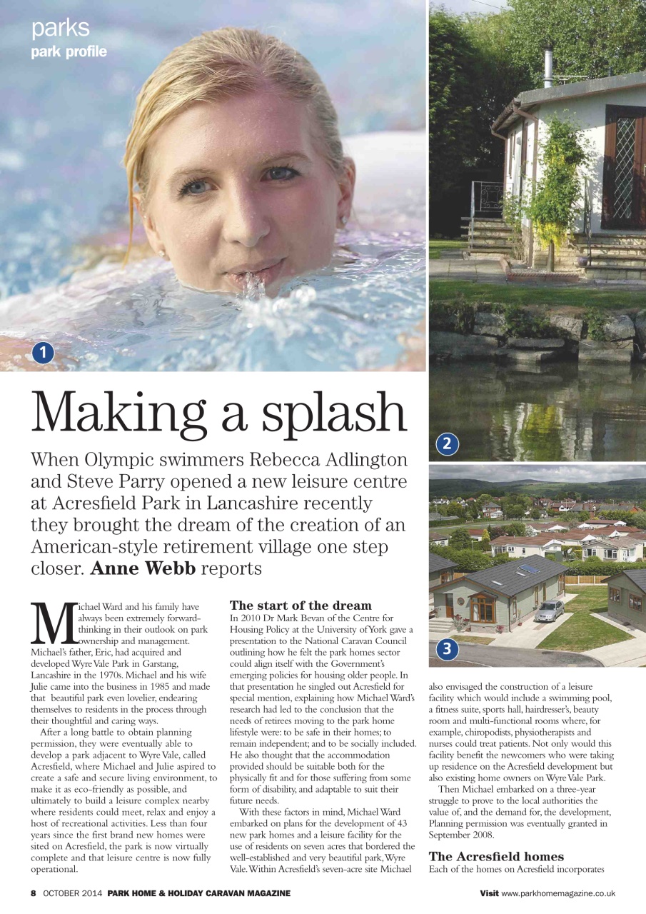 Park Home & Holiday Living Preview Pages
