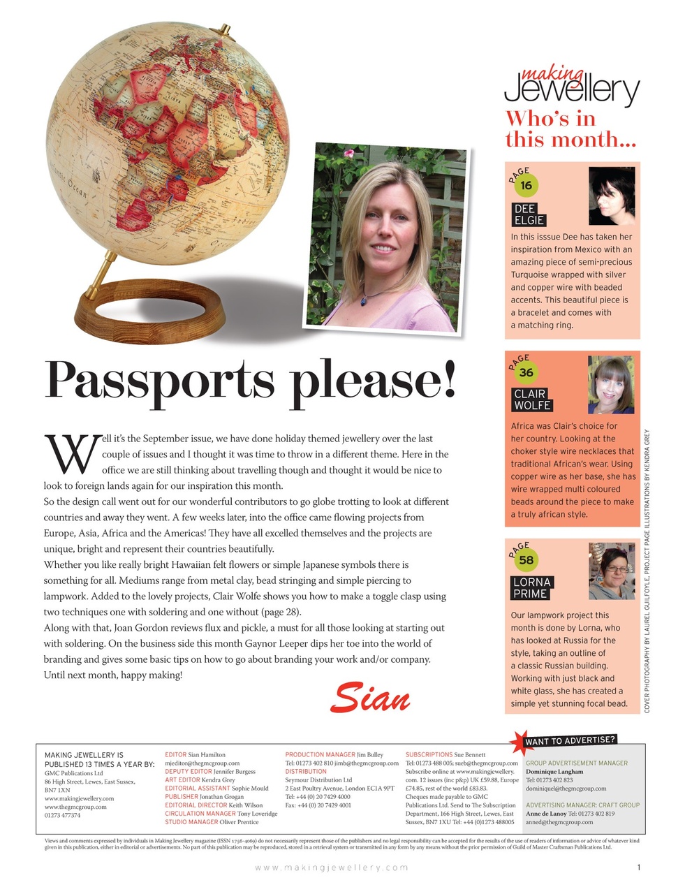 Making Jewellery Preview Pages