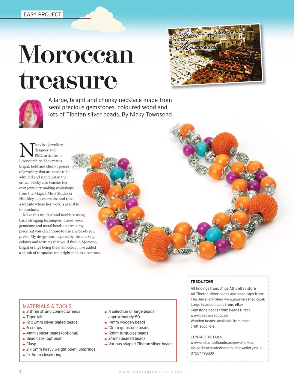 Making Jewellery Preview Pages