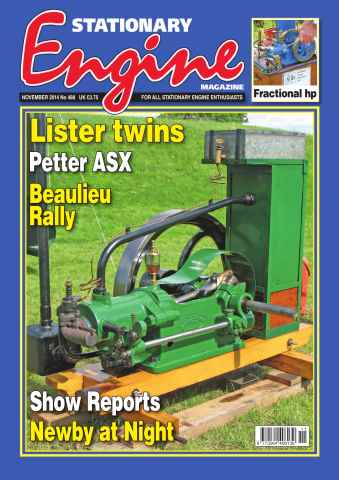 Stationary Engine issue No.488 Lister twins