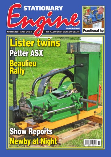 Stationary Engine issue 