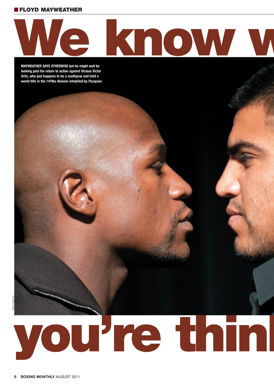 Boxing Monthly Preview Pages