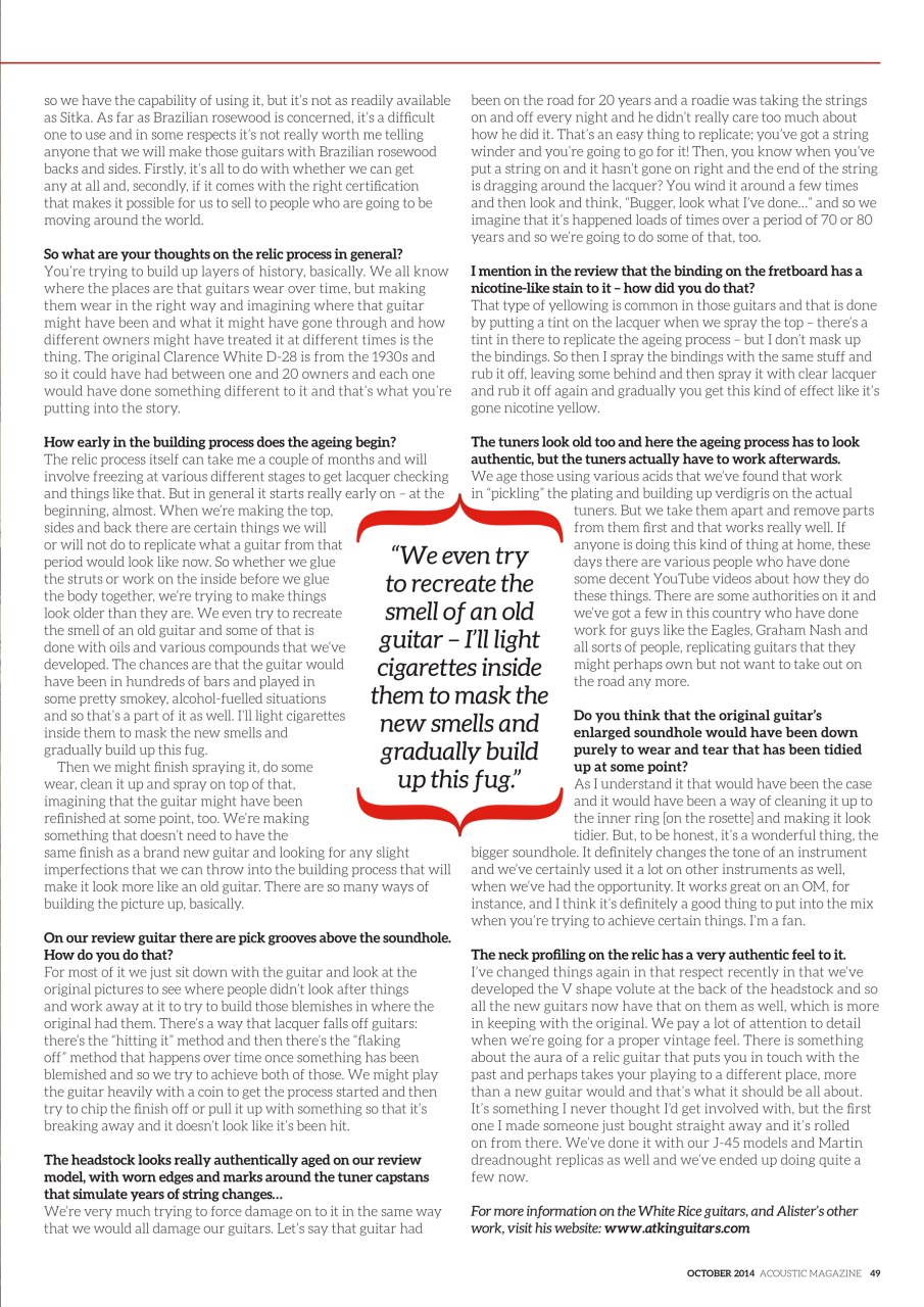 Acoustic Preview Pages