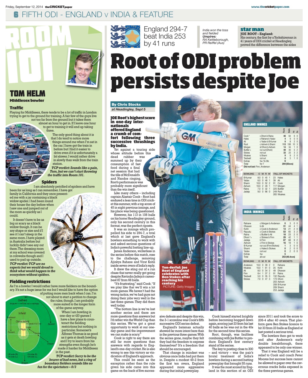 The Cricket Paper Preview Pages