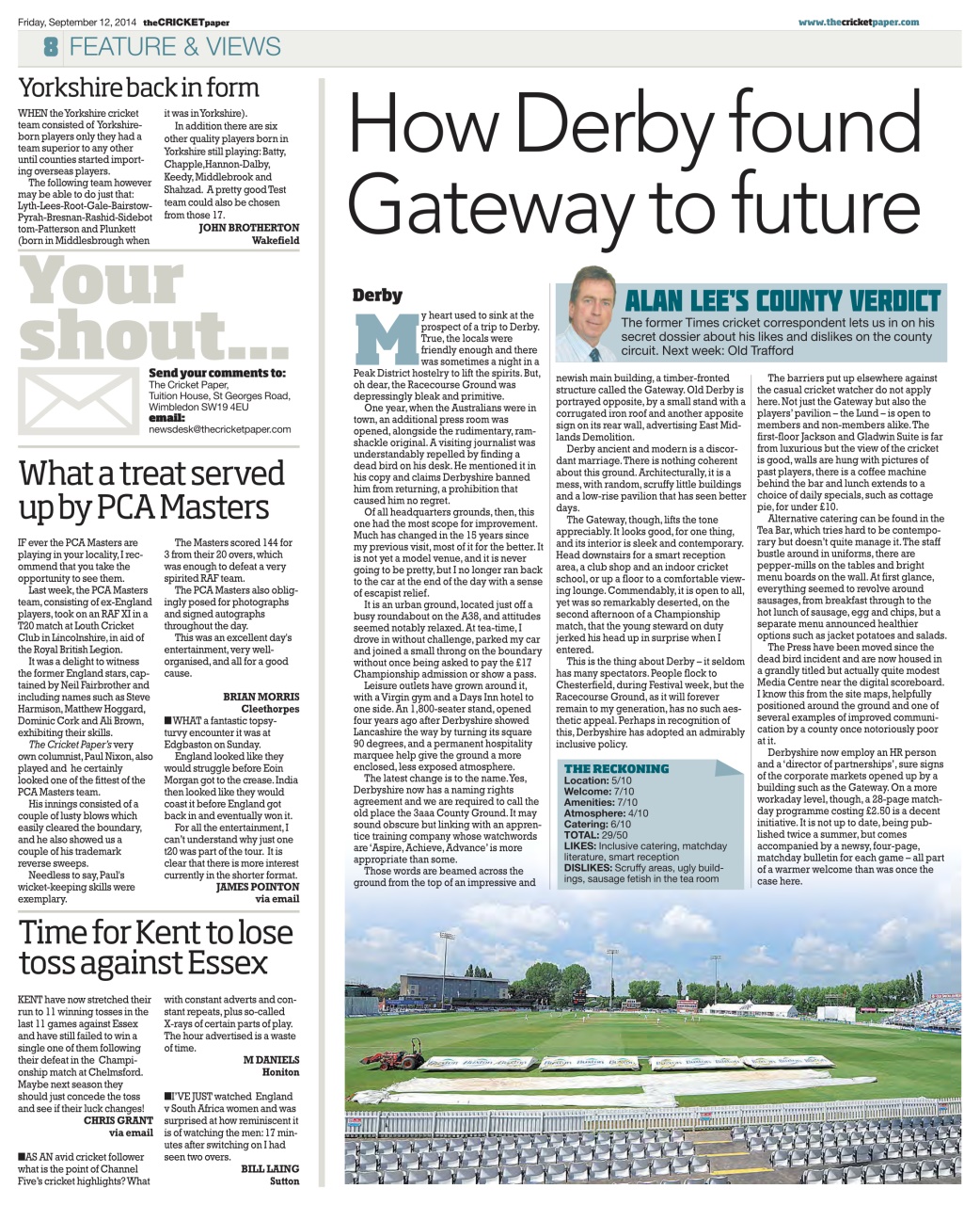 The Cricket Paper Preview Pages