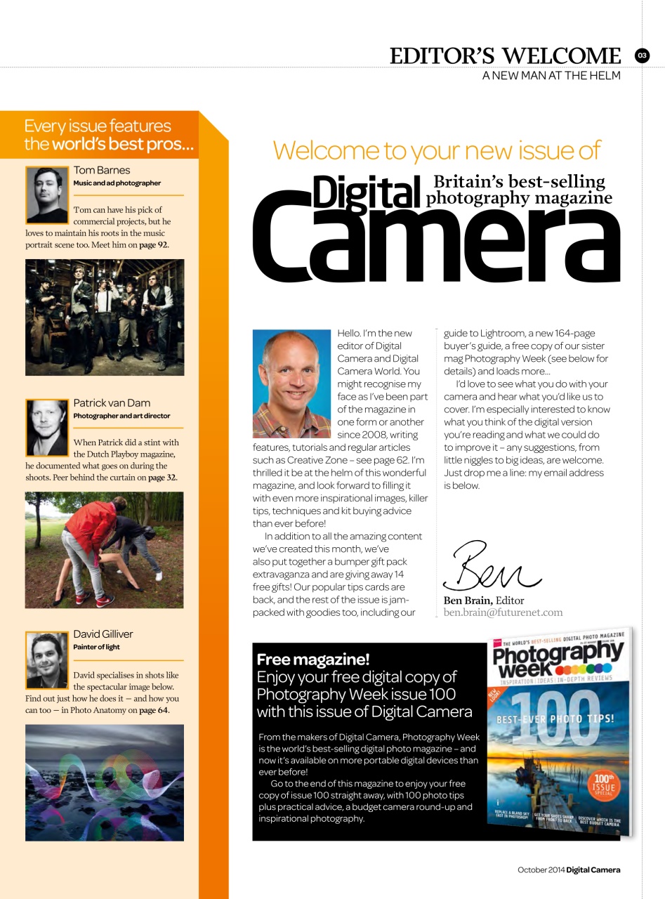 Digital Camera Magazine Preview Pages