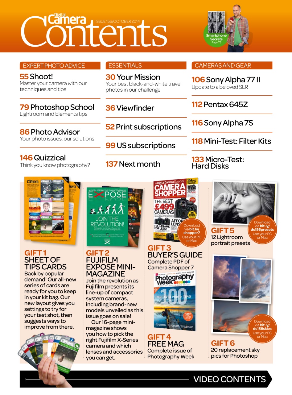 Digital Camera Magazine Preview Pages