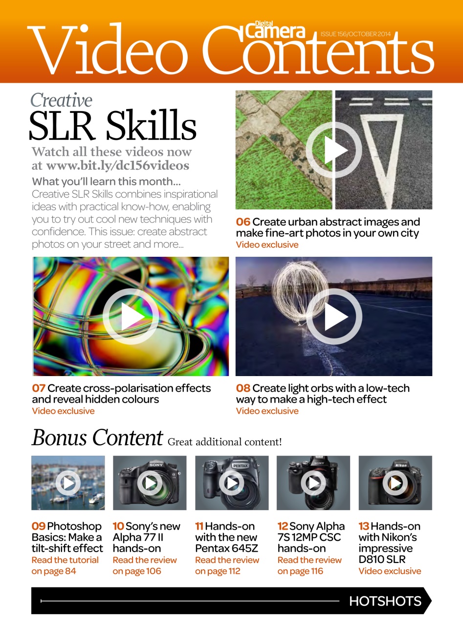 Digital Camera Magazine Preview Pages