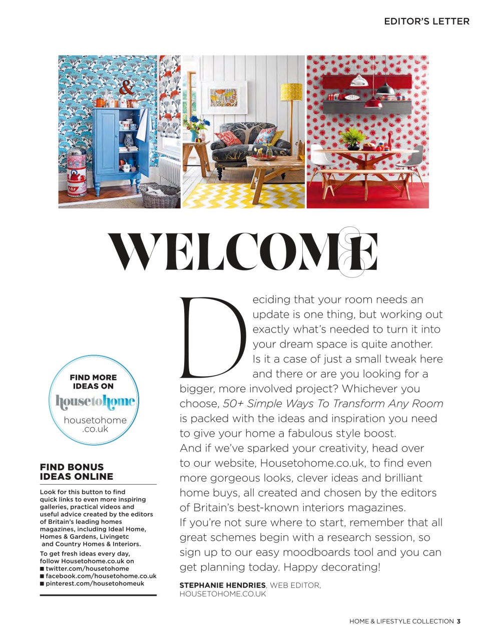 Ideal Home Preview Pages