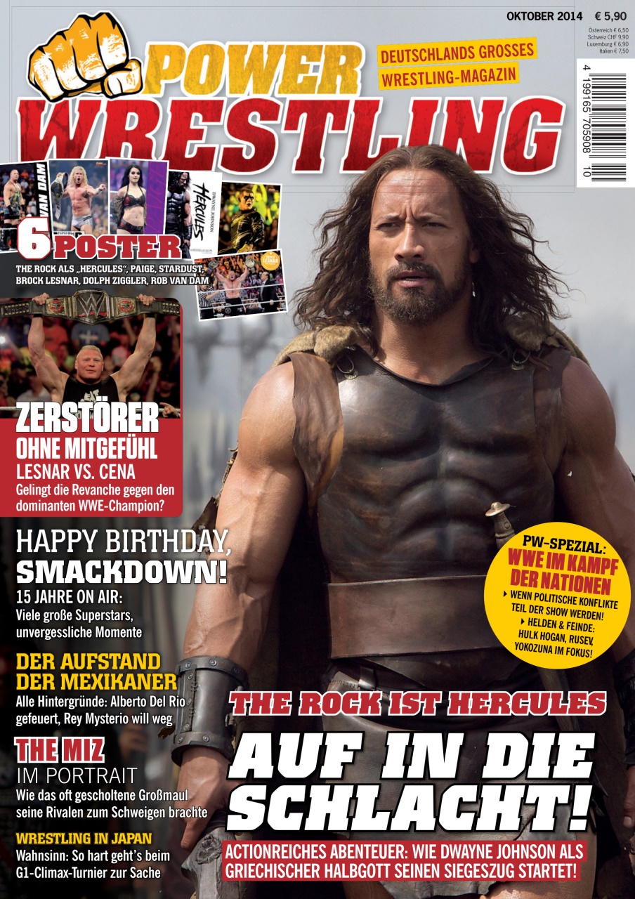 Power-Wrestling Preview Pages