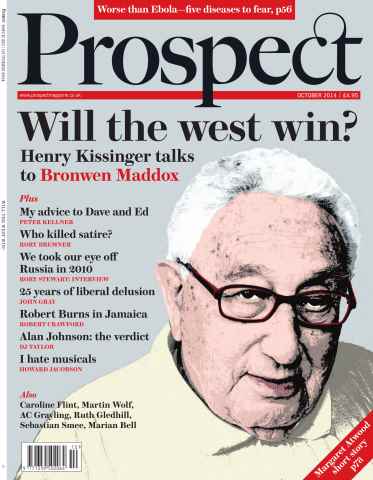 Prospect Magazine issue October 2014