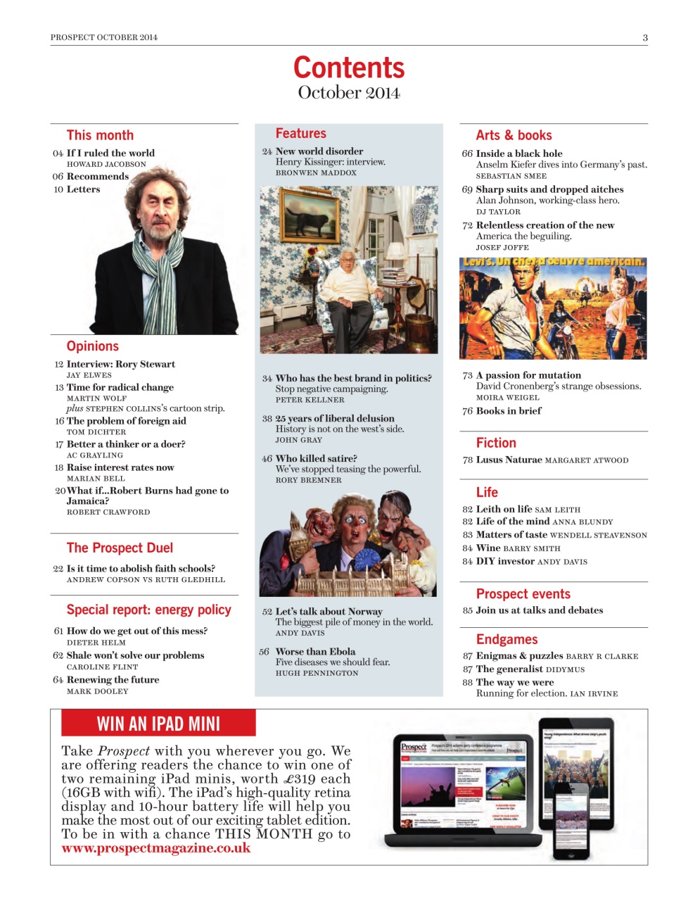 Prospect Magazine Preview Pages