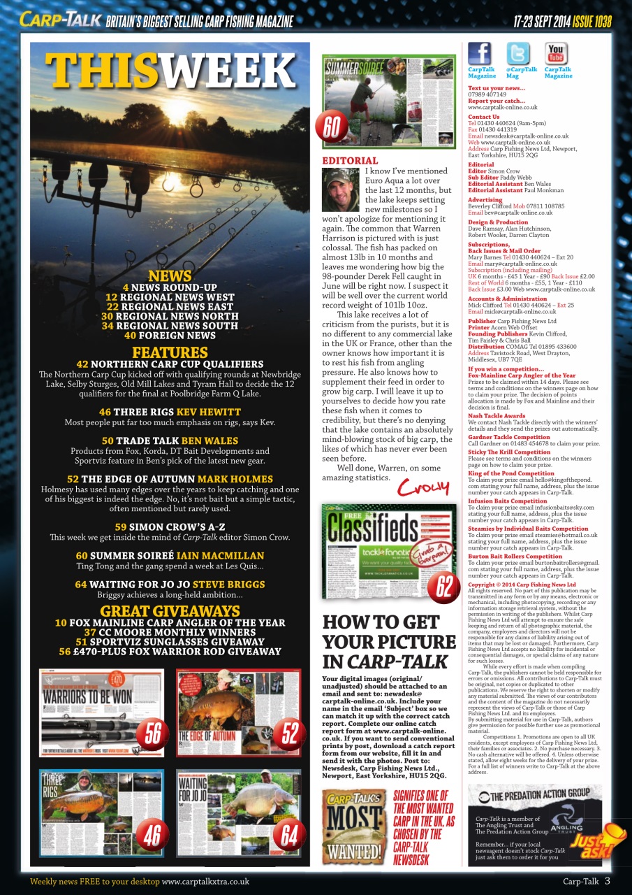 Carp-Talk Preview Pages