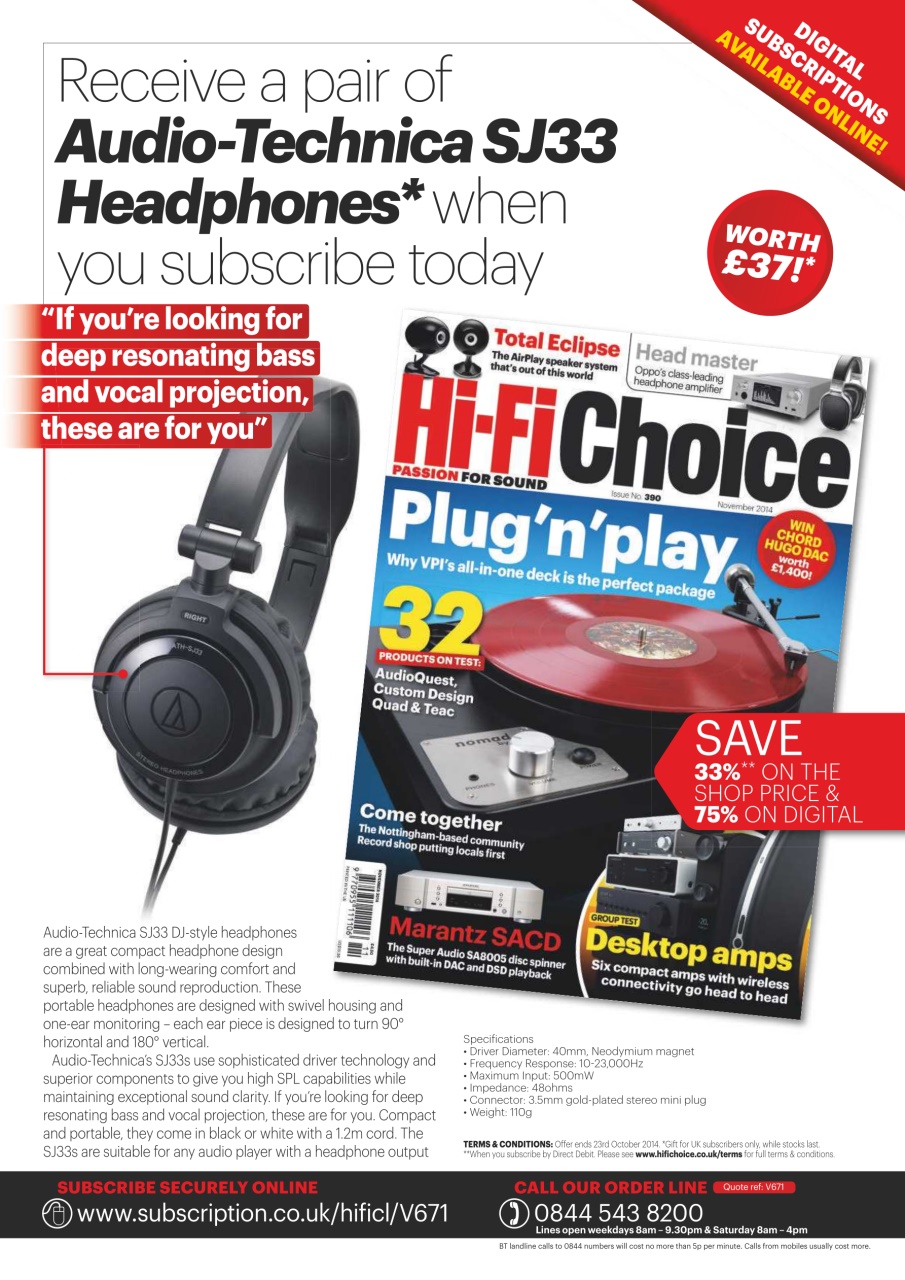 Hi-Fi Choice Preview Pages