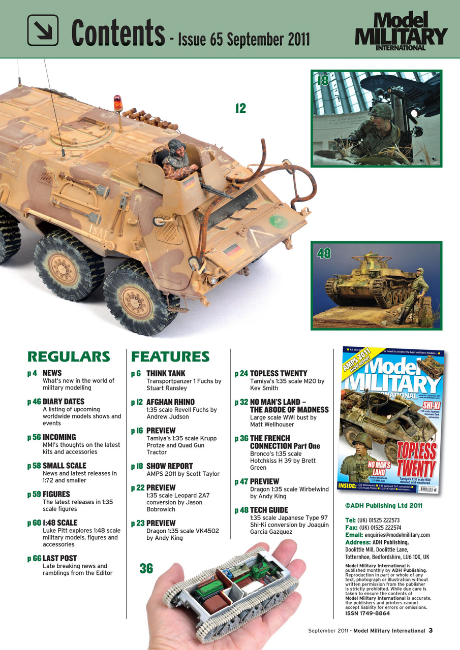 Model Military International Preview Pages