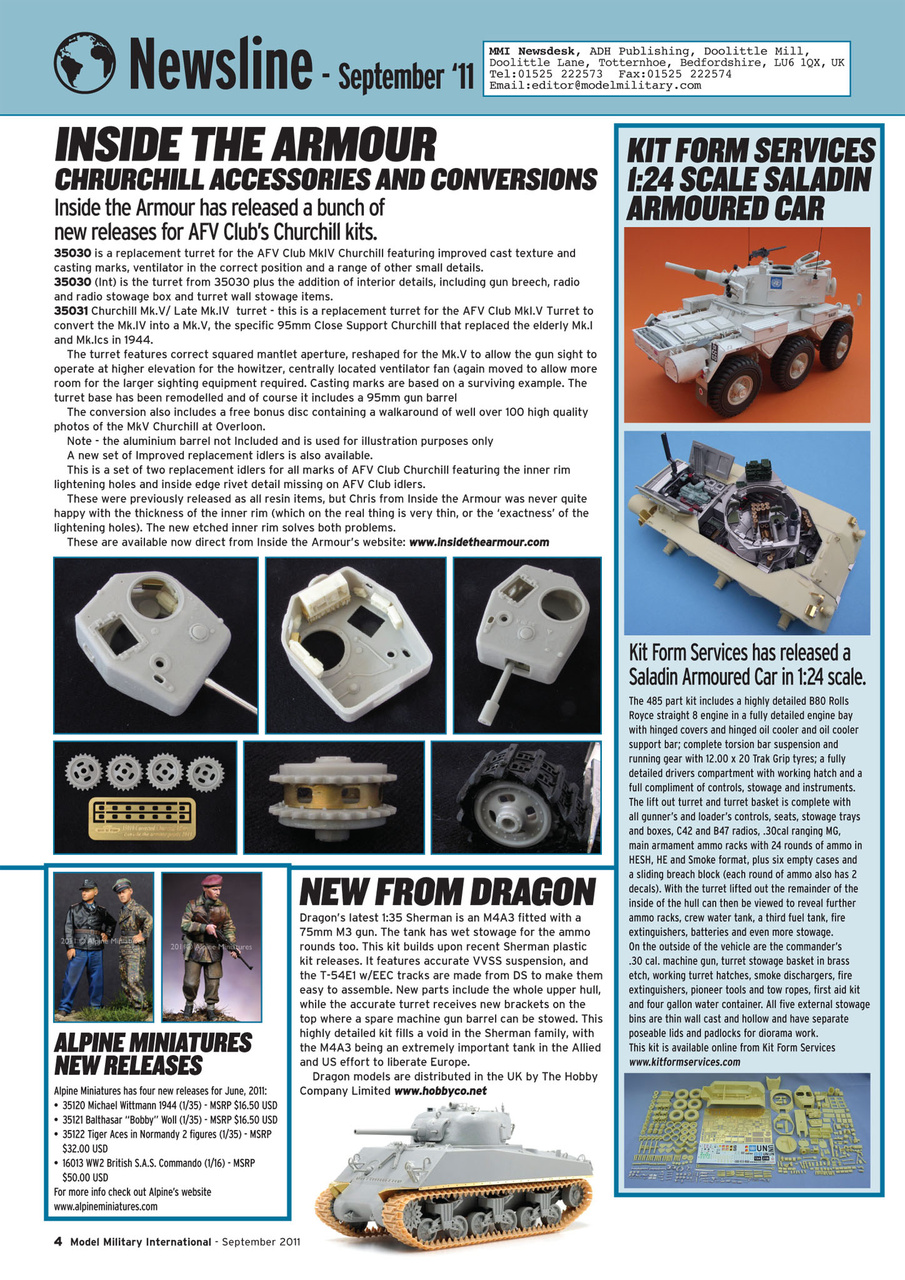 Model Military International Preview Pages