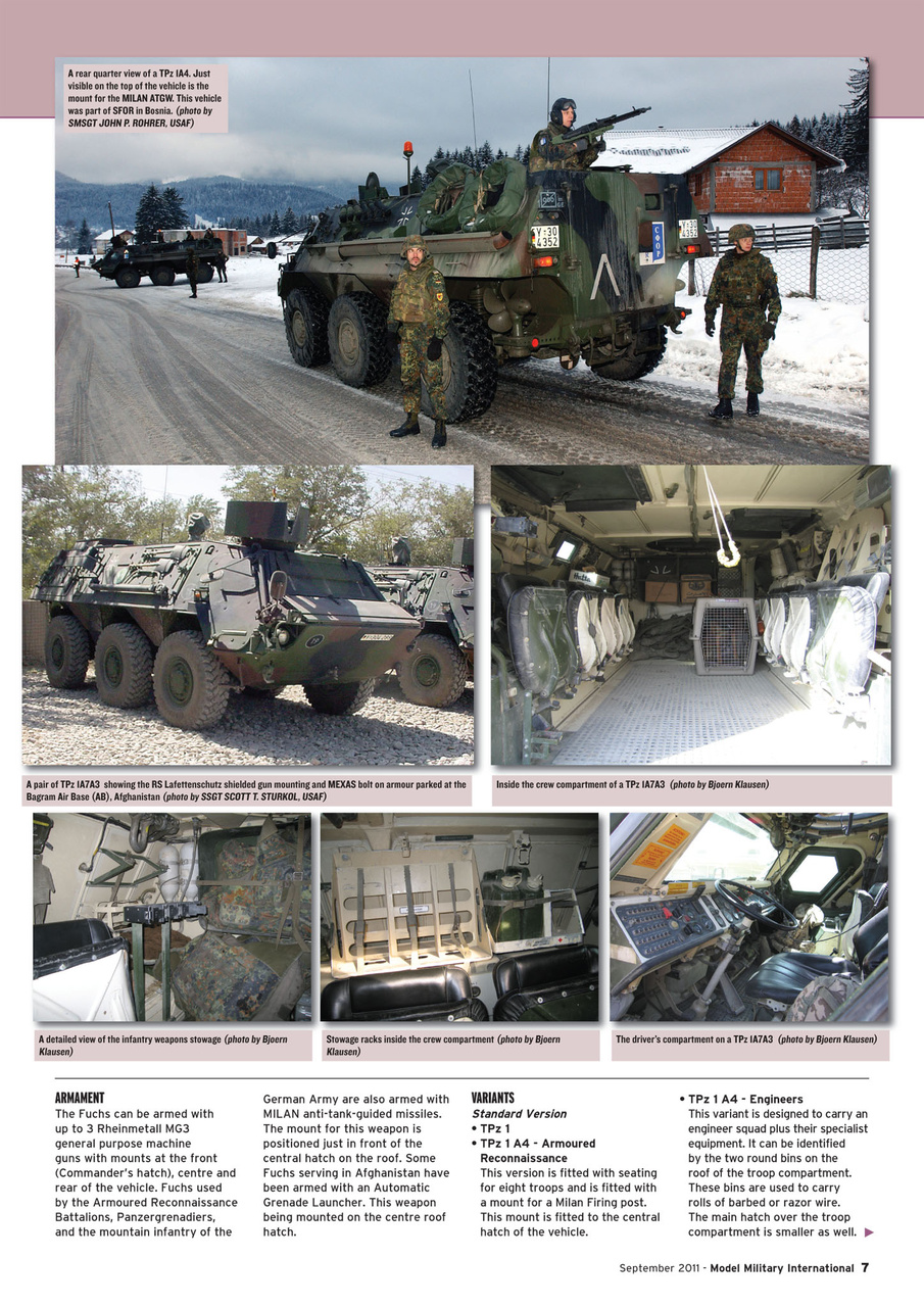 Model Military International Preview Pages