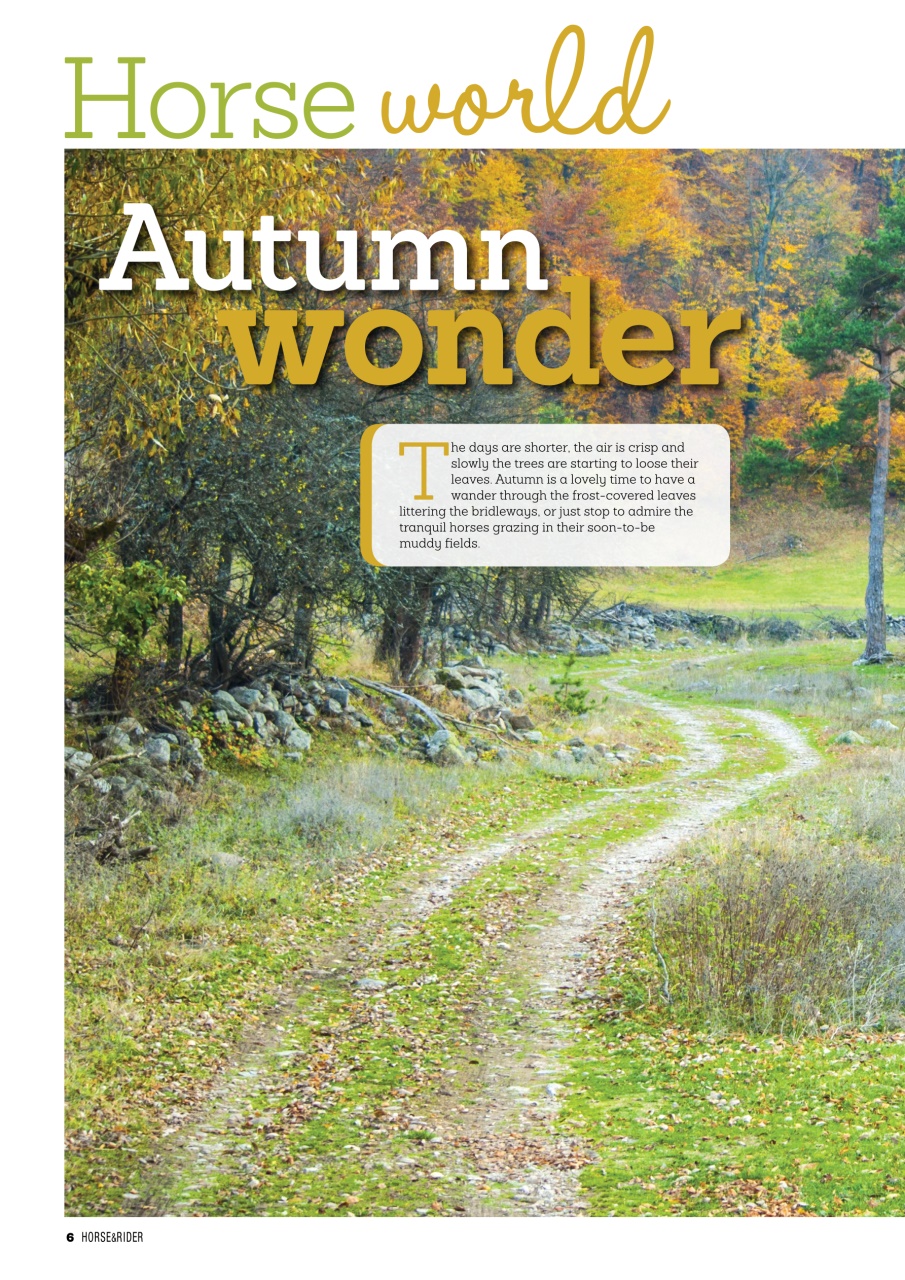 Horse&Rider Magazine - UK equestrian magazine for Horse and Rider Preview Pages