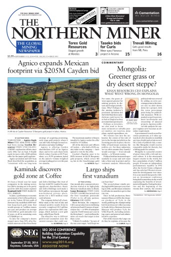 The Northern Miner issue 