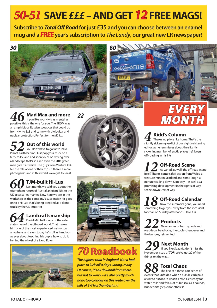 Overlander 4X4 Preview Pages