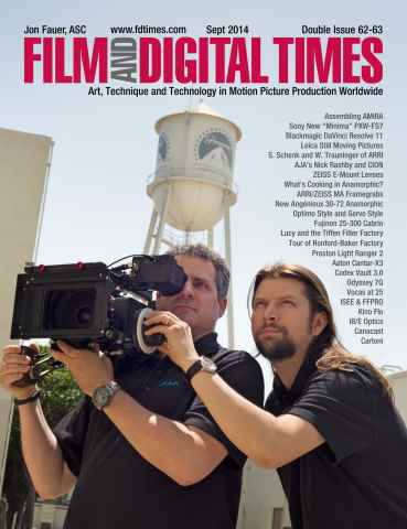 Film and Digital Times issue Sept 2014 Double Issue 62-63